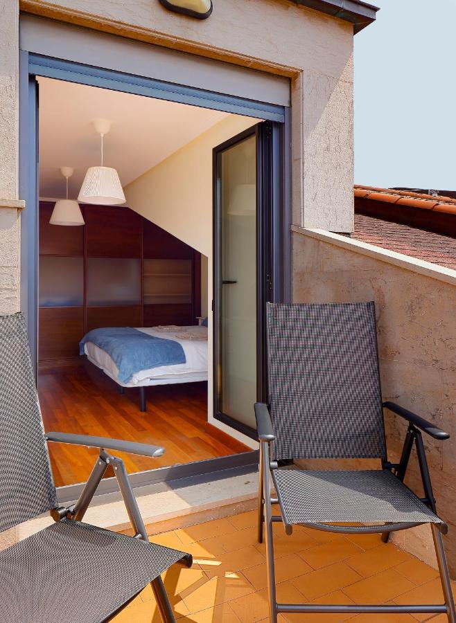 Atico Con Terraza, Vistas Al Mar Y Parking En Playa De S Lorenzo Gijón Exterior foto