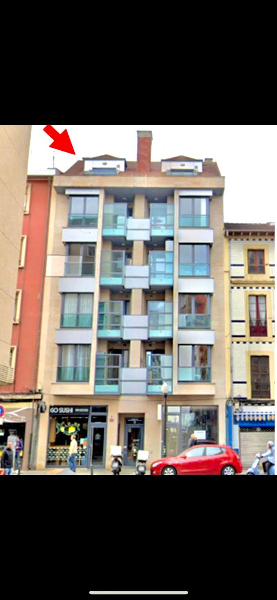 Atico Con Terraza, Vistas Al Mar Y Parking En Playa De S Lorenzo Gijón Exterior foto